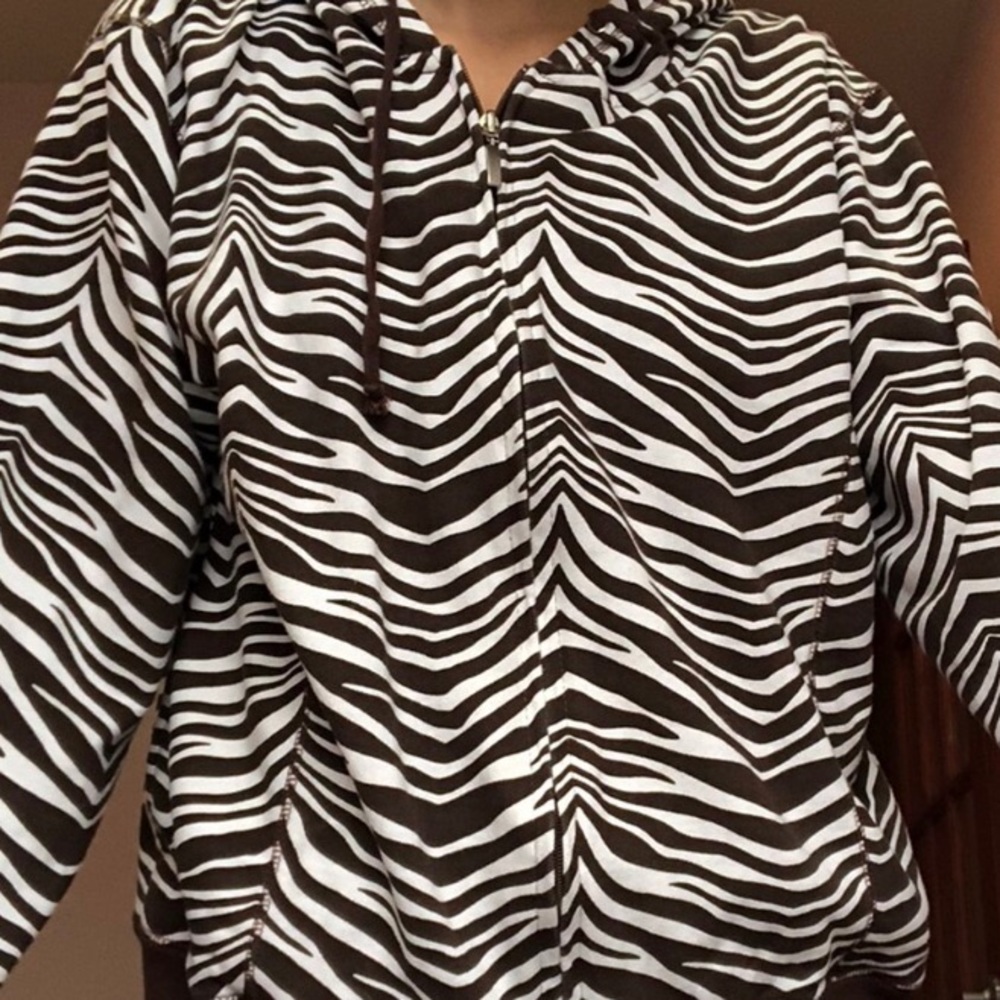 Zebra hoodie